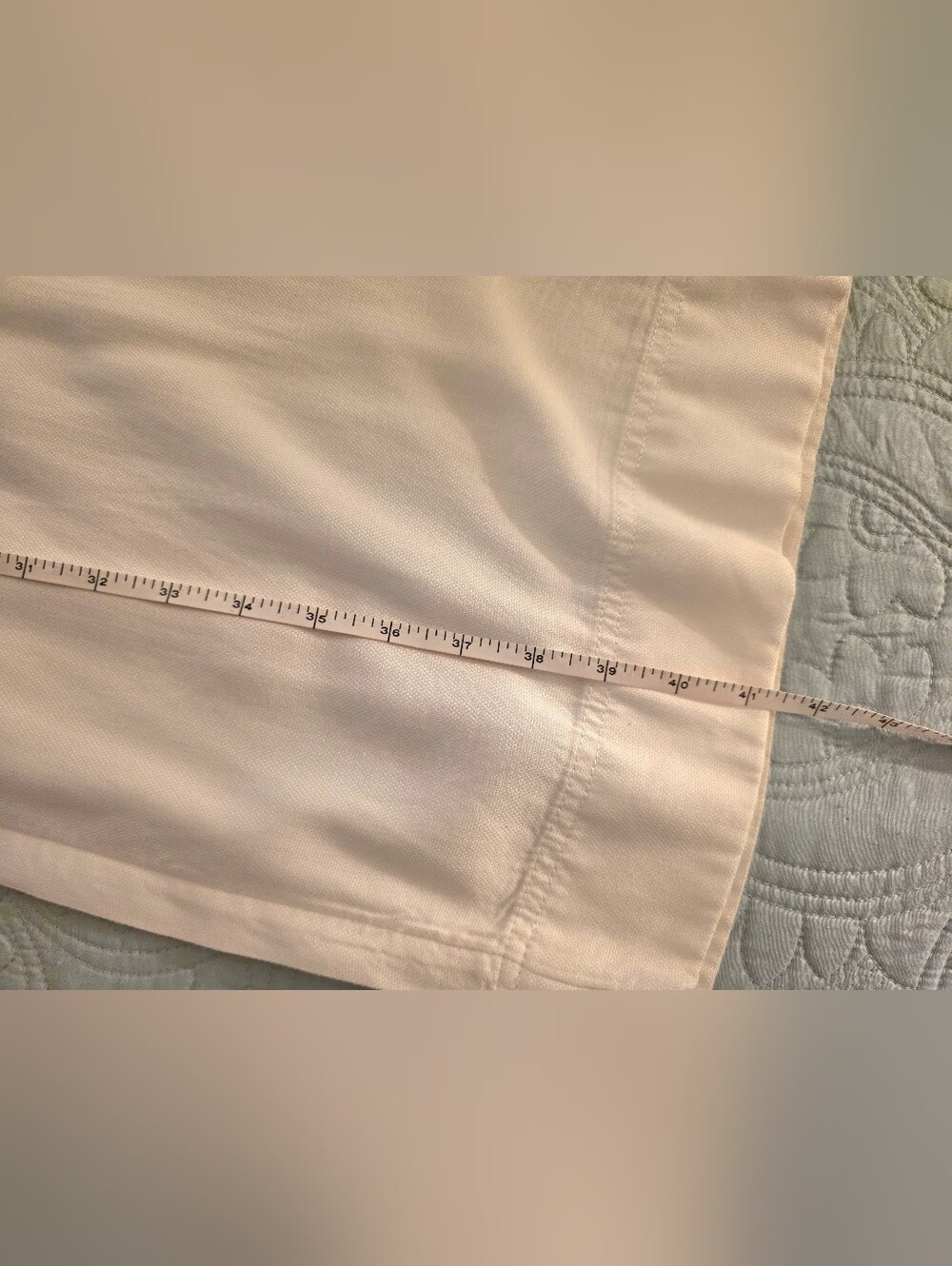 White Wide-Leg Drawstring Pants - Picture 7 of 11
